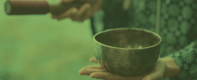background-meditation-tibetan-bowl-green-overlay